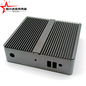 Vỏ máy khuếch đại công suất bằng nhôm anod hóa tùy chỉnh với vỏ nhôm đùn tùy chỉnh, hộp PCB, nhà máy trực tiếp cung cấp - Product Image 4