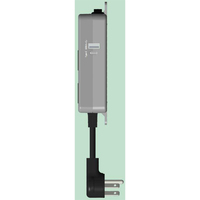 Régulateur de tension électronique automatique monophasé Konstar 15A AC 50/60Hz avec affichage LED, protection contre les surcharges et les sous-tensions, haute efficacité