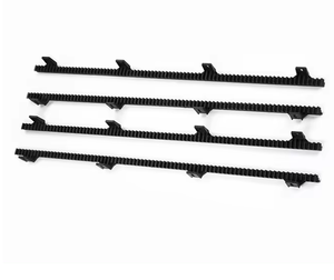 ชั้นวางเกียร์ไนลอนสำหรับที่เปิดประตูแบบเลื่อนมี4รู6รูให้เลือก - Product Image 1