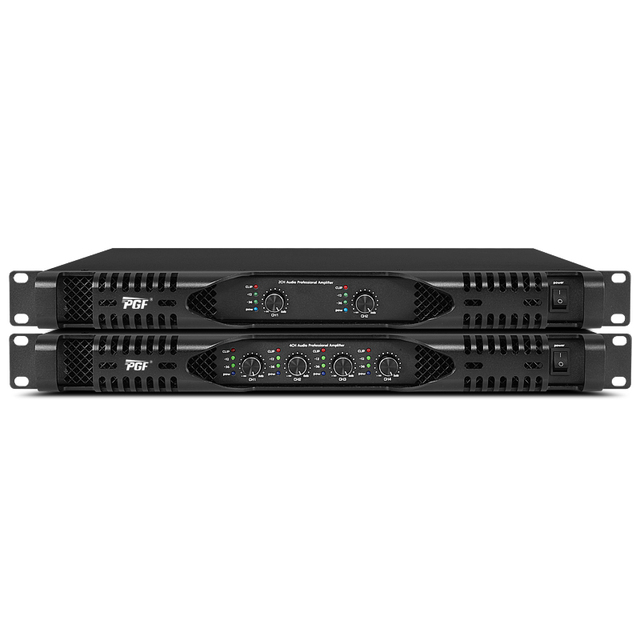Hot Sale 1U 4*2000W 4Ω Digital Amplifier 4 Channel Power Amplifier Stereo Sound System Pro Audio Class D Amplifier