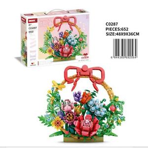 Adornos de Escritorio de Año Nuevo, Serie de Bloques de Construcción Woma, Juguetes Educativos Creativos para Desarrollar la Motricidad Fina, Hechos de Plástico Resistente - Product Image 3