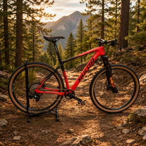 VTT HULOR CAVALRY 29" en fibre de carbone, cadre rigide, Shimano <span class=keywords><strong>SLX</strong></span> M7100 12 vitesses, suspension pneumatique, axe traversant, freins à disque hydrauliques, 12 kg - Product Image 1