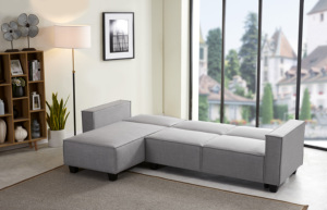 Sofá Reclinable Modular Extra Grande con Otomana de Almacenamiento y Cajones, Sofá en Forma de L Profundo de 6 Plazas con Reclinación Eléctrica - Product Image 4