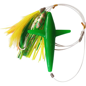 Señuelos de Pesca con Plumas para Atún, Excitador de Pesca de Altura en Cadena, Rastra con Pájaro de 5 Pulgadas, Señuelos de Arrastre para Marlín - Product Image 4