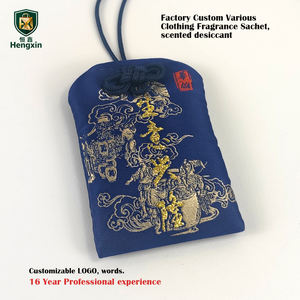 Pochette tissée magnétique parfumée en tissu <span class=keywords><strong>de</strong></span> haute qualité avec logo personnalisé et parfum frais naturel - Product Image 2