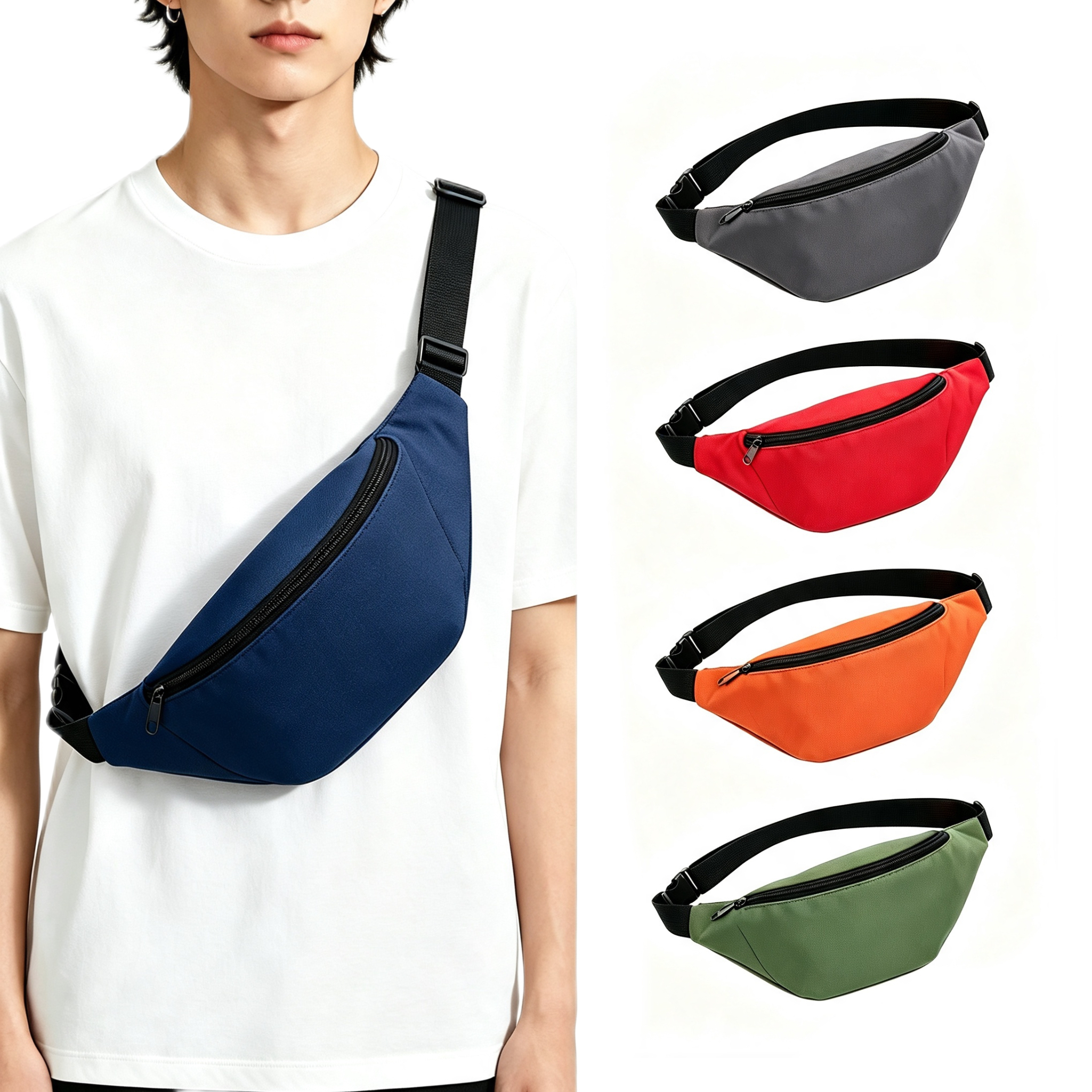Waterproof Oxford Polyester Fanny Pack