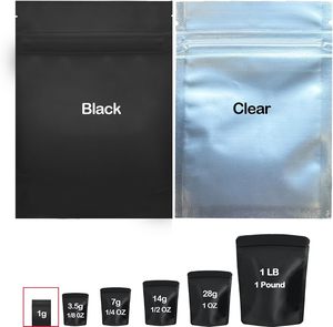 Sachets refermables personnalisés avec fermeture éclair, qualité alimentaire, anti-odeur, en BOPP/VMPET/PE, format 3,5g - Product Image 1