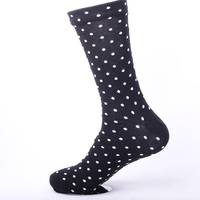 Chaussettes de sport décontractées en coton à motif pois, avec logo personnalisé, pour femmes, RIHO SK181, respirantes, pour tous les jours