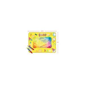 Nieuwe Lichtgevende Speelgoed Grote Doodle Speelmat Kids Schilderen Schrijven Doodle Speelgoed Water Canvas Tekening Mat