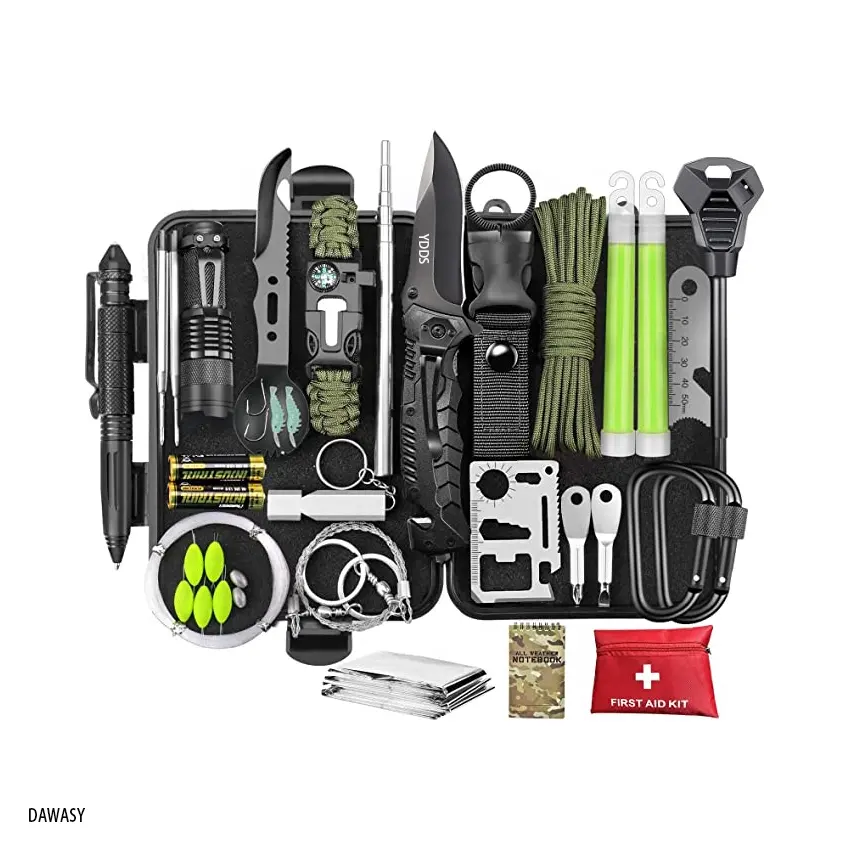 Emergency Survival Gear Kits 73 In 1 Outdoor Equipment Camping Multifunctional Adventure Survival Tool Survival Kit