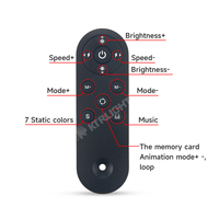 Contrôleur de lumière LED pour rideau WiFi KTRLIGHT DC5V-24V WS2811/WS2812B/WS2815, lumière en chaîne contrôlée par application, colorée et programmable
