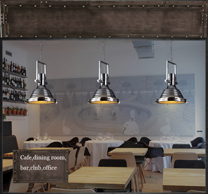 Lampes suspendues industrielles en <span class=keywords><strong>métal</strong></span> <span class=keywords><strong>Vintage</strong></span> de haute qualité Loft Retro <span class=keywords><strong>Suspension</strong></span> Restaurant - Product Image 5
