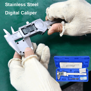 Pinza <span class=keywords><strong>Vernier</strong></span> calibro elettronico IP54 impermeabile in acciaio inossidabile pinza digitale 0.01mm da 6 pollici da 0 a 150mm - Product Image 3