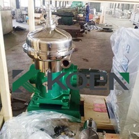 Séparateur triphasé de centrifugeuse d'huile d'usine de centrifugeuse de disque de petite capacité