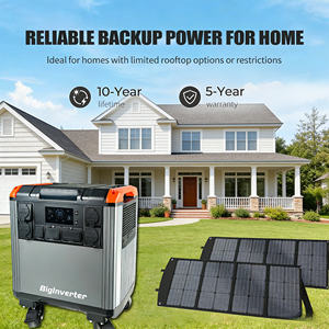 BIGINVERTER 5000W Centrale Électrique Portable 5376Wh LiFePO4 Générateur Solaire UPS Alimentation de Secours Domicile Camping VR Urgence - Product Image 3