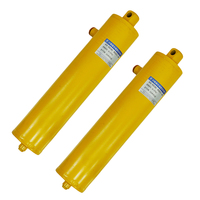 Cylindre hydraulique simple effet en acier haute performance certifié ISO9001 de la marque CCYY, surface chromée dure, 16Mpa
