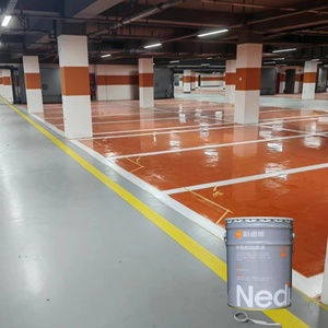 Peinture époxy pour sols, résistante à l'usure, antidérapante, imperméable, facile à nettoyer, pour <span class=keywords><strong>parking</strong></span>, entrepôt, atelier, béton - Product Image 6