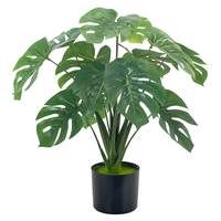 Fabricant Offre Spéciale meilleure qualité plante artificielle monstear arbres de décoration de la maison plante verte artificielle