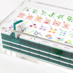 Moderne Fantaisie Cristal transparent Bloc Lucite Chanukah Judaïca Hanoukka Acrylique Huile Menorah Vase à fleurs Chic - Product Image 4