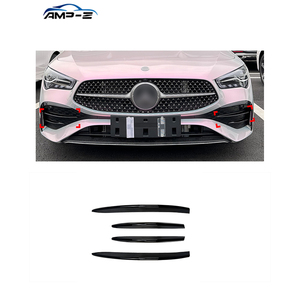 Cubierta embellecedora de rejilla de parachoques delantero de Material plástico negro brillante C118 para Mercedes Benz <span class=keywords><strong>CLA</strong></span> clase C118 X118 <span class=keywords><strong>AMG</strong></span> <span class=keywords><strong>2023</strong></span> + - Product Image 1