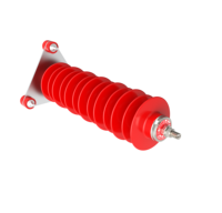 Parafoudre haute tension à l'oxyde de zinc HY5WX-51 pour la protection extérieure contre la foudre des systèmes de distribution électrique et des postes de distribution
