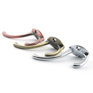 Bán Buôn Nhà Máy Bán Trực Tiếp Quần Áo Móc, Áo Kim Loại Móc, Kẽm Hợp Kim Màu Quần Áo Móc Khăn Tường Móc - Product Image 2