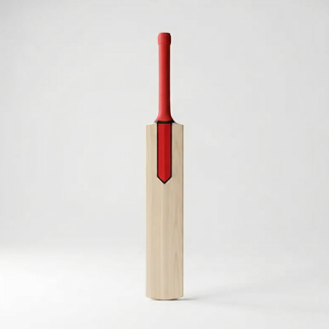 Bate de Cricket Clásico de Madera JNA Group con Mango Rojo, Ligero, Orientación Derecha/Izquierda, Duradero para Práctica y Entrenamiento - Product Image 1