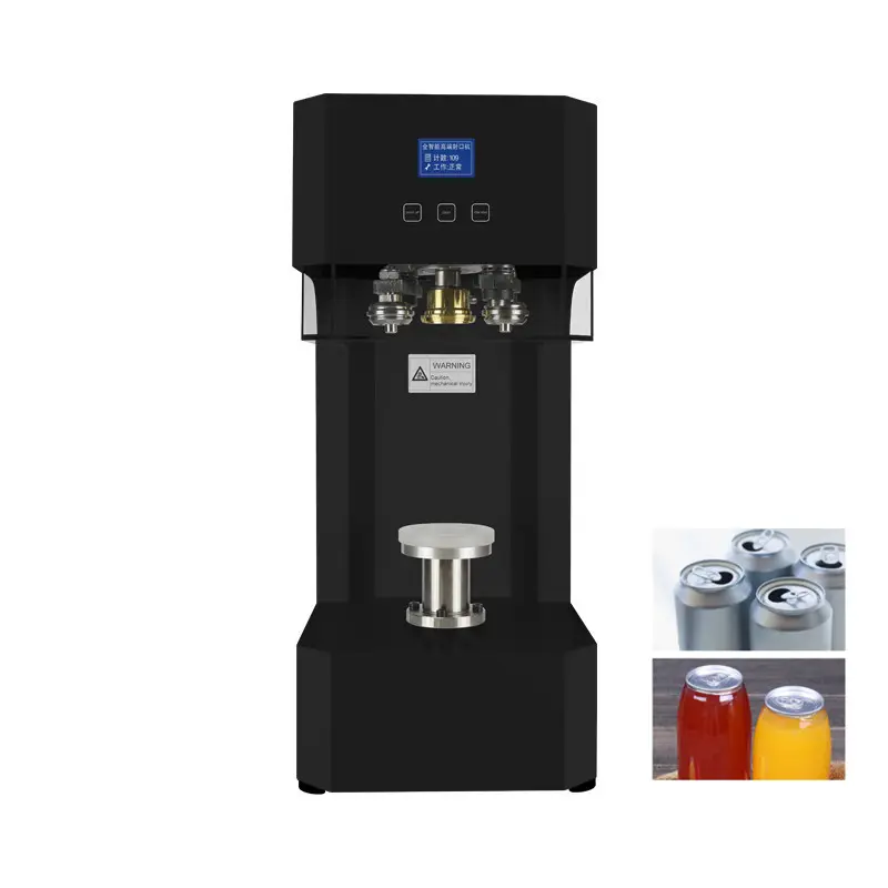 Automatic Juice Cup Drinks Sealing Machine POP Can Sealing Machine Jar Sealing Machine for Beverage Shops