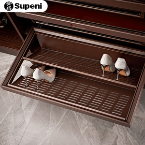 Supeni scarpiera Grey alta qualità regolabile in alluminio scarpiera 600mm - Product Image 2