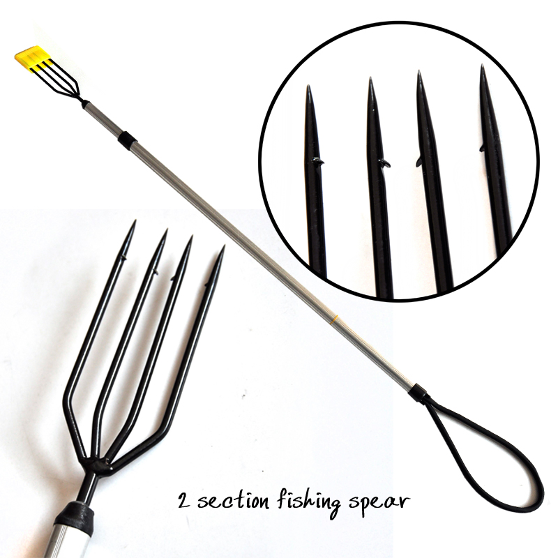 Fishing Gaff Hook With Aluminum Pole - Stainless Steel Hook For Landing Tuna, Salmon, Catfish & Big Fish