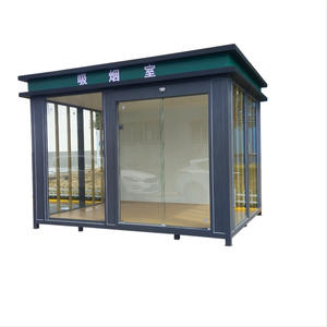 Prix bas Boîte sentinelle de haute qualité <span class=keywords><strong>Maison</strong></span> de conteneur mobile Cabine de garde de sécurité Boîte sentinelle préfabriquée pour chantier de construction - Product Image 2