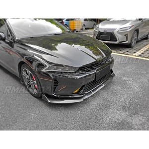 <b>Car</b> Front Bumper Lip <b>Diffuser</b> Spoiler Glossy Black Modification Part for Kia K5 2020-2024 Bumper Protector <b>Car</b> Accessories - Product Image 5