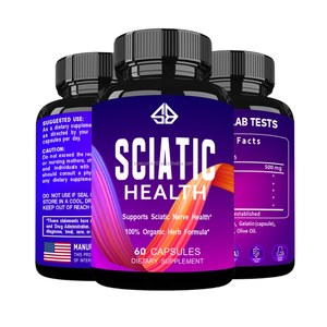 OEM Herbal Extract Sciatic Nerve Health Support <b>Supplements</b> Capsules for Adults 60 Capsules - Product Image 3
