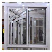 Ventana de uPVC de Alta Calidad con Diseño de Doble Acristalamiento para Ahorro de Energía Ventana de PVC de Alta Calidad Impermeable Ventana Corredera Doble de PVC
