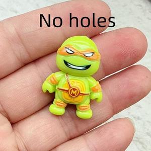 Charmes en résine HP0150, mignons et doux, tortues mutantes, pendentifs, dessins animés pour enfants, anime, fabrication de bijoux DIY, fournitures artisanales, accessoires - Product Image 4