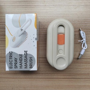 <b>Pet</b> Portable Battery-Powered Silicone Steam Brush for Dogs & Cats-Self-Cleaning Tangled <b>Hair</b> <b>Remover</b> - Product Image 2