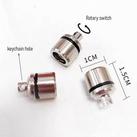 Porte-clés lumineux LED multicolore Mini lumières submersibles clignotantes pour le bricolage Porte-clés Lanterne en papier Floral Mariage