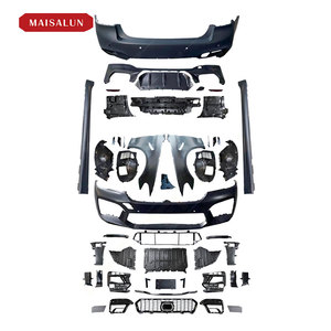 Precios de fábrica 2021-2023 para <span class=keywords><strong>BMW</strong></span> 5 Series G30 G38 LCI, actualización a <span class=keywords><strong>M5</strong></span>, Kit de carrocería ancha con faldones laterales de guardabarros de parachoques trasero delantero - Product Image 6