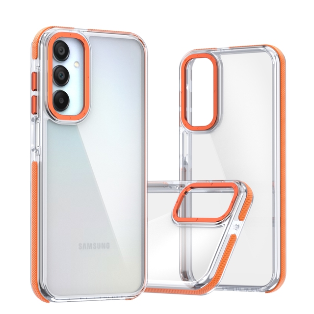 New Arrivals Ins Style TPU+PC Phone Case for Samsung A15 5G Shockproof Full Protection Transparent Phone Case for Samsung A15 5G