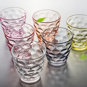 CE Certified Custom Glass Cup Supplier, Wholesale Glass Rock Tumbler Cup, Bulk Glass Mug Cup Company