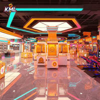 Solution de machine à griffes à monnayeur de luxe personnalisable, vente en gros directe du fabricant pour centres de jeux