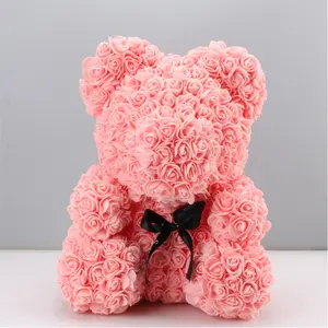 Pemasok Harga Pabrik Hadiah Valentine Beruang Mawar Mainan Beruang Teddy Wisuda