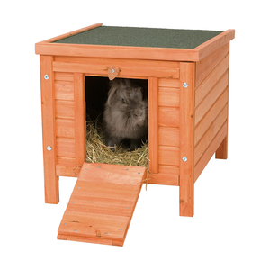 Maison d'intérieur en bois pour animaux de compagnie Cage à lapin étanche et coupe-vent personnalisée petite cage à lapin cage à lapin cage à cochon d'inde maison de canard - Product Image 2