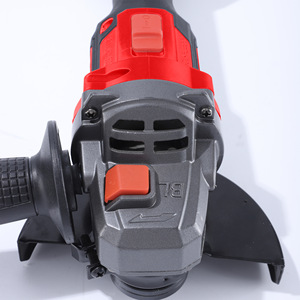Gerinda Sudut Tanpa Kabel 21V Brushless 125mm Baterai Lithium Mesin Pemotong Logam Pemoles Penggiling - Product Image 2