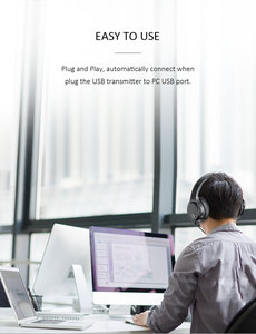 ODM/OEM 2.4G+BT <b>Wireless</b> With ENC <b>Microphone</b> Comfortable Design Supports 10-hour Wear Ensuring Com - Product Image 3