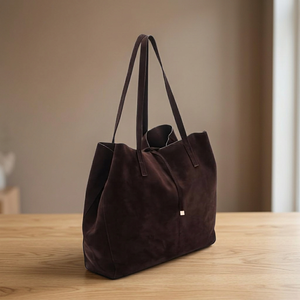 Bolso de Mano de Cuero Genuino Resistente BS INTERNATIONAL para Mujer, Estilo Tradicional Europeo, Hecho a Mano, Ligero, con Cierre, Impermeable - Product Image 6