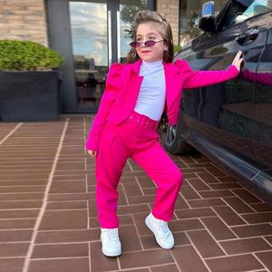 Nouveau T-shirt à <span class=keywords><strong>manches</strong></span> longues <span class=keywords><strong>bouffantes</strong></span> pour filles - Product Image 3