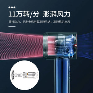 Hair Dryer 8 Billion Plasma High Speed Negative Ion DC Motor Household Smart Blow Dryer - Product Image 4