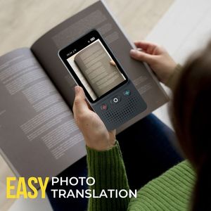Traductor de Viaje y Estudio Portátil con IA T13, Venta al por Mayor de Fábrica, 160 Idiomas, Traducción de Voz y Fotos en Tiempo Real para Negocios - Product Image 5