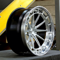 Jantes forgées Vossen LC3-04 18-26 pouces 3 pièces Concave profond Poli Alliage léger Design de luxe pour BMW Mercedes Audi